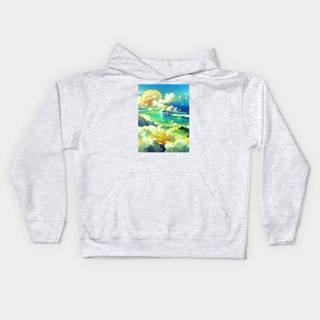 Paradise Infinity Kids Hoodie by Holosomnia